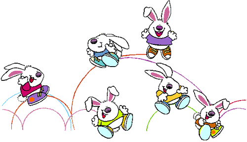 Conejos gifs animados - Imagui