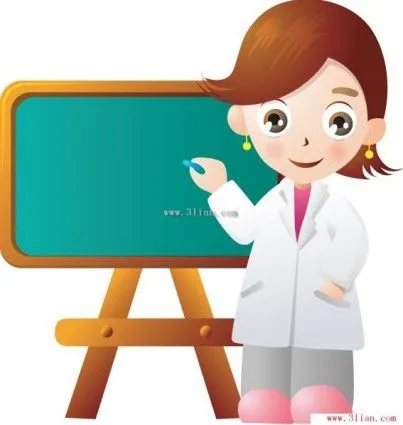 Maestras De Personaje De Dibujos Animados Vector-dibujos Animados ... Maestras De Personaje De Dibujos Animados Vector-dibujos Animados ...