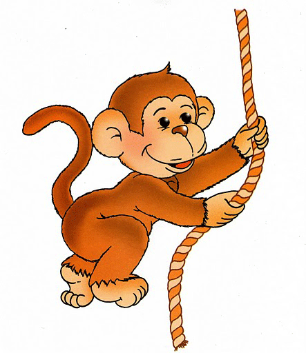 Dibujo de mono pintados - Imagui