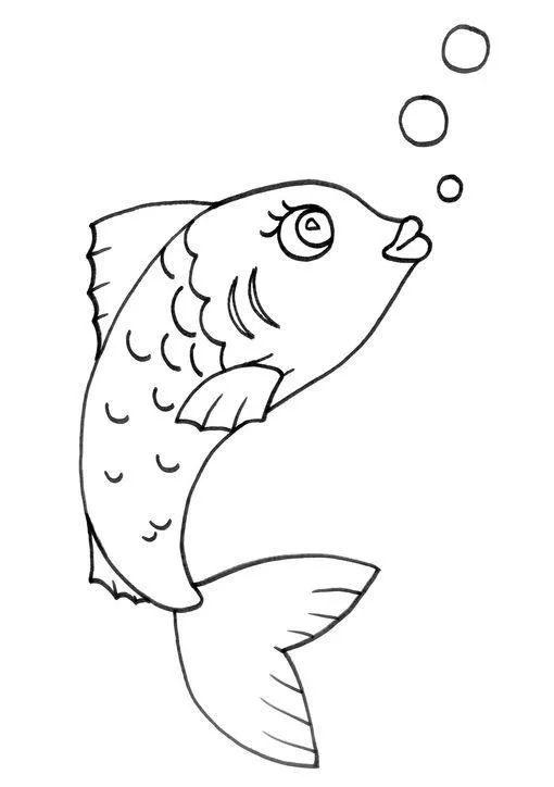 Sardina para colorear - Imagui
