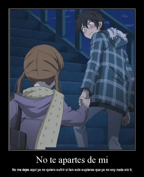 Imagenes de animes tristes llorando con frases - Imagui