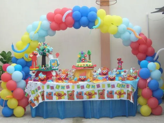 Decoración sencilla de fiestas infantiles - Imagui