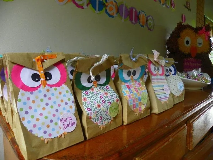 Centro de mesas de lechuza - Imagui