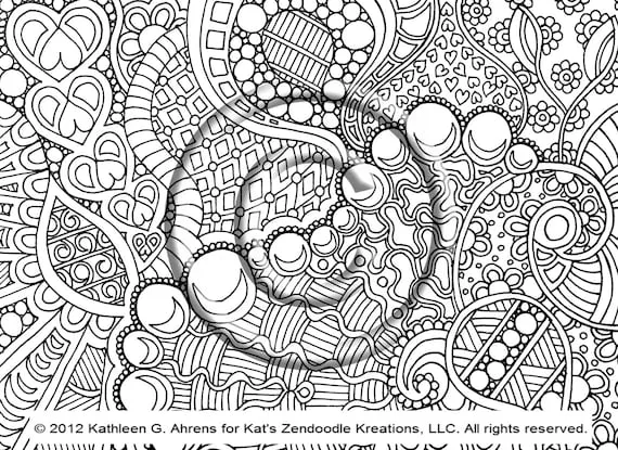 Dibujos para colorear arte abstracto - Imagui