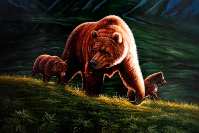 Imágenes Arte Pinturas: CUADROS DE ANIMALES CON PAISAJE AL OLEO Imágenes Arte Pinturas: CUADROS DE ANIMALES CON PAISAJE AL OLEO