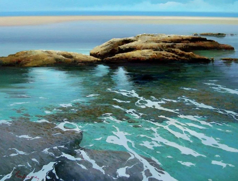 Imágenes Arte Decotativo: Paisajes pinturas al óleo sobre lienzo