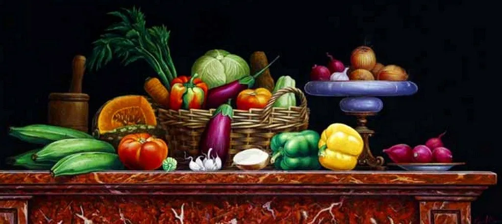 Imágenes Arte Pinturas: Bodegones con Frutas y Verduras Imágenes Arte Pinturas: Bodegones con Frutas y Verduras