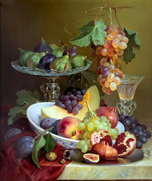 Imágenes Arte Pinturas: Bodegones de Jarrones con Flores Blancas y ...