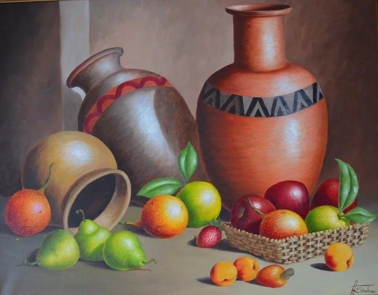 Imágenes Arte Pinturas: Cuadro pintura en óleo de bodegón Imágenes Arte Pinturas: Cuadro pintura en óleo de bodegón