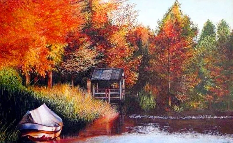Imágenes Arte Pinturas: Cuadros de paisajes en acrílico Imágenes Arte Pinturas: Cuadros de paisajes en acrílico