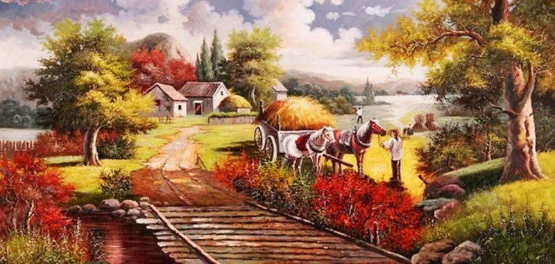 Imágenes Arte Pinturas: Imágenes: Paisajes oleo sobre lienzo Imágenes Arte Pinturas: Imágenes: Paisajes oleo sobre lienzo