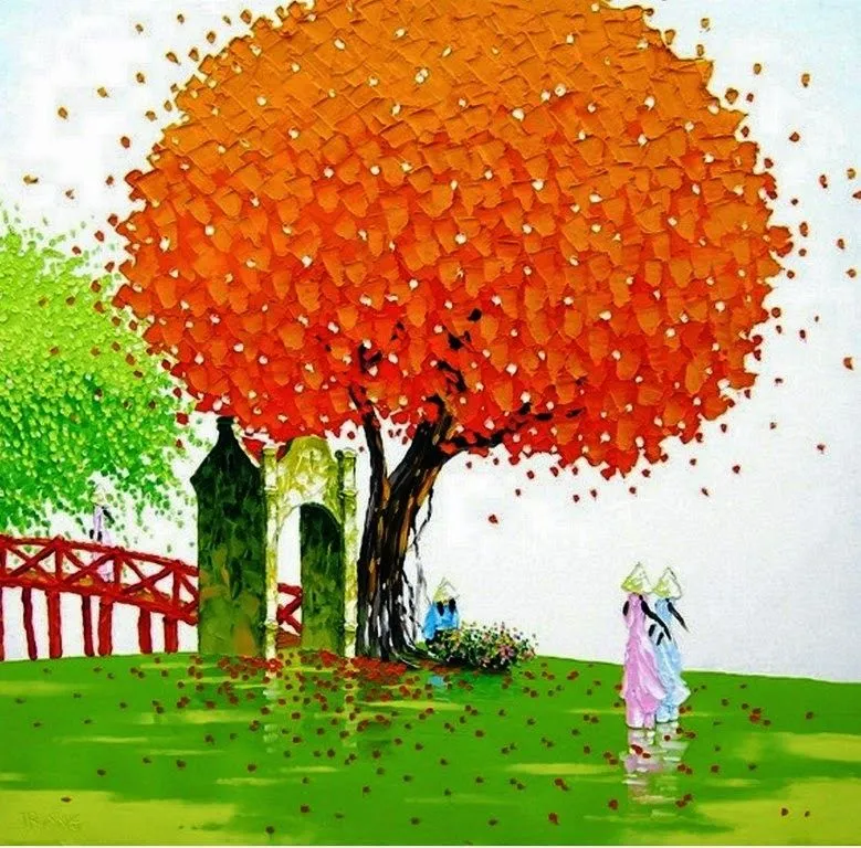 Imágenes Arte Pinturas: Oleos modernos de paisajes con arboles ... Imágenes Arte Pinturas: Oleos modernos de paisajes con arboles ...