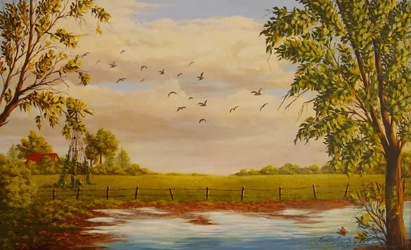 Imágenes Arte Pinturas: Paisajes con belleza naturaleza Imágenes Arte Pinturas: Paisajes con belleza naturaleza