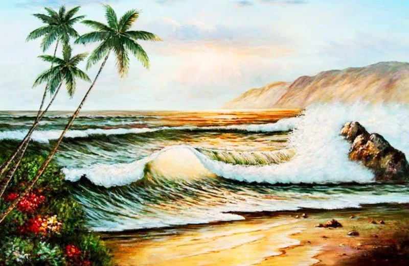 Imágenes Arte Pinturas: Paisajes sencillos pintura oleo