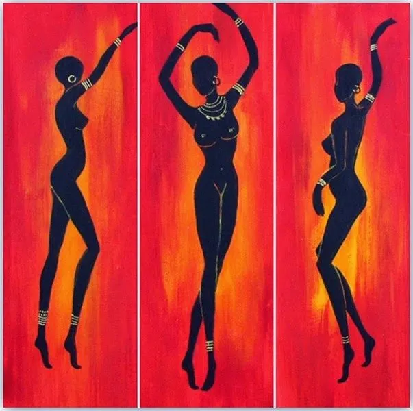 Cuadros Figuras Africanas Mujeres | Imágenes Arte Temático Cuadros Figuras Africanas Mujeres | Imágenes Arte Temático