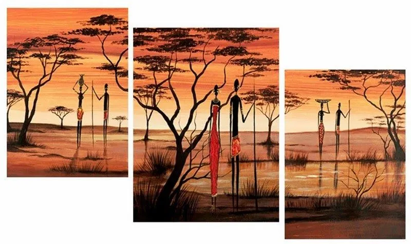 Cuadros Modernos Pinturas : Dibujos Étnicos Africanos Cuadros