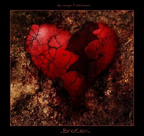 Imágenes artísticas de corazones rotos para compartir en Facebook ... Imágenes artísticas de corazones rotos para compartir en Facebook ...