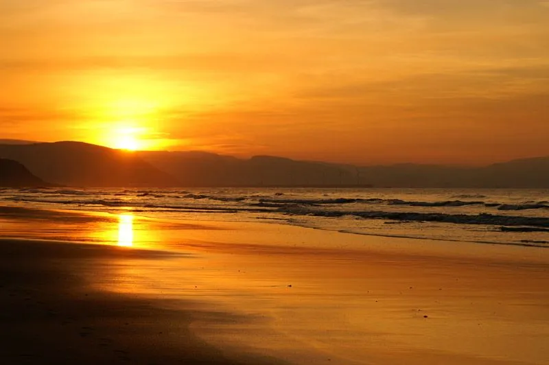 Playas atardecer - Imagui