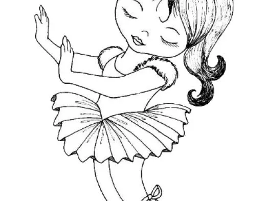 Bailarina para colorear e imprimir - Imagui Bailarina para colorear e imprimir - Imagui