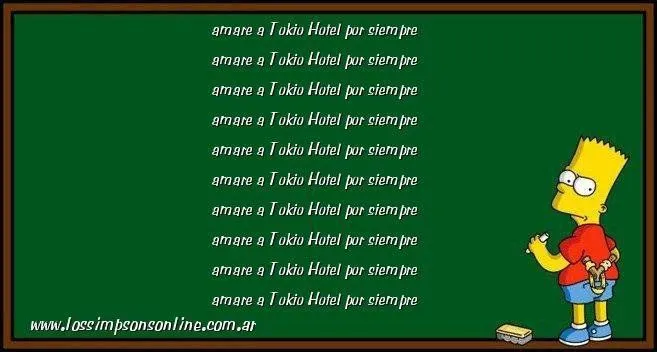 Imagenes bart simpson enamorado - Imagui