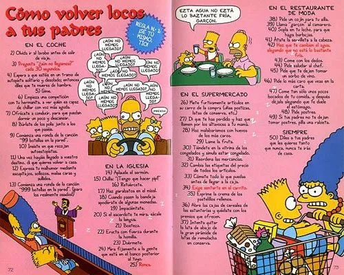 La Guía para la Vida de Bart Simpson | ion litio