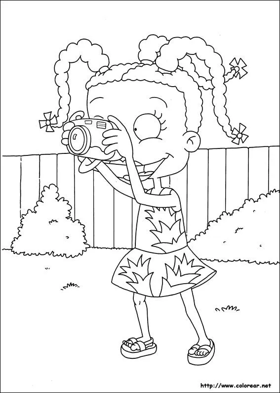 Dibujos para colorear de Rugrats - Aventuras en pañales