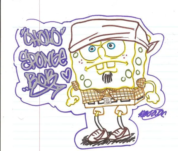 Fotos de bob esponja cholo - Imagui
