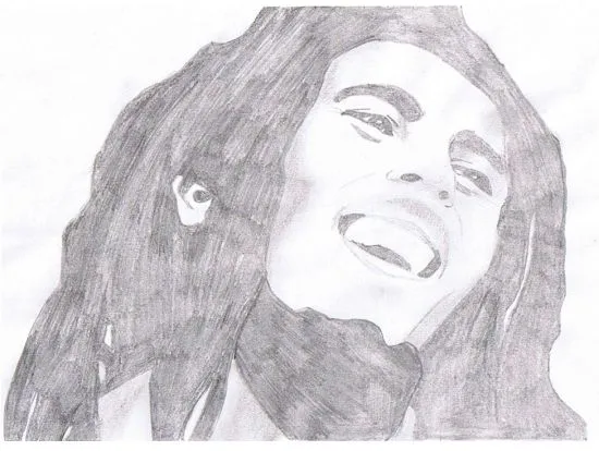 Bob marley para dibujar - Imagui