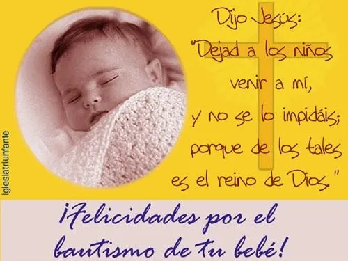 Imagenes bonitas de bautizos - Imagenes de facebook Postales ...