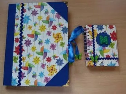 Como decorar un cuaderno escolar - Imagui