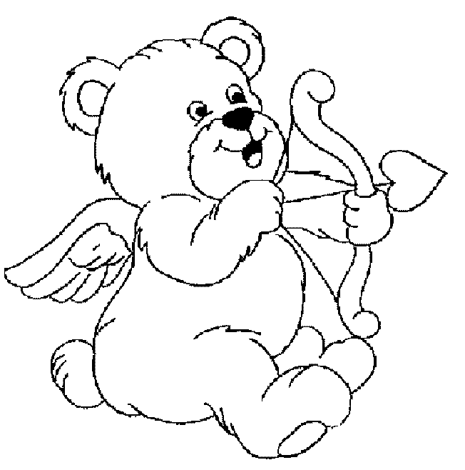 Ositos de peluche de amor para colorear - Imagui