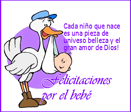 Imagenes bonitas de felicitación por el bebe - Imágenes de ...