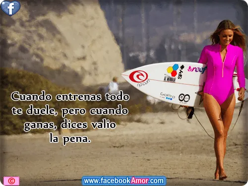 Imagenes bonitas con frases de deporte para etiquetar en facebook ...