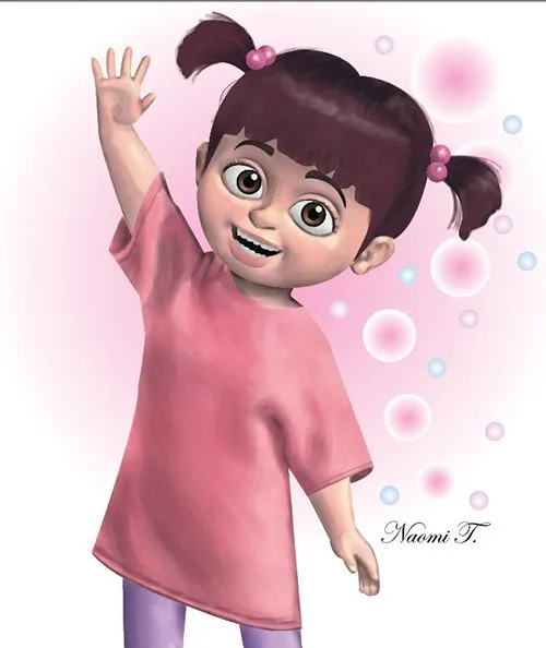 Digital Art # 3 – Boo (Monsters Inc.) | Sketches