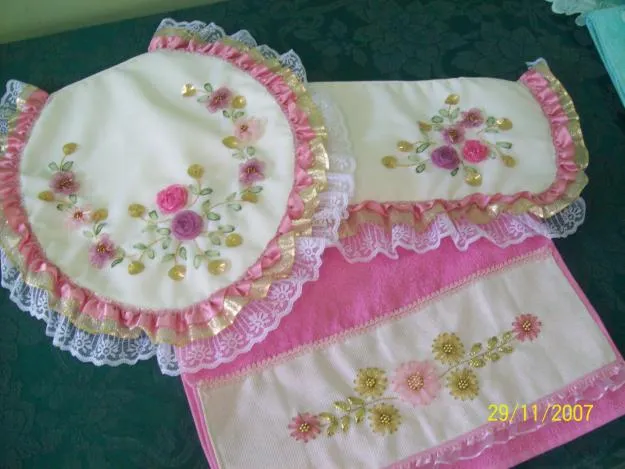 Bordado en liston paso apaso - Imagui