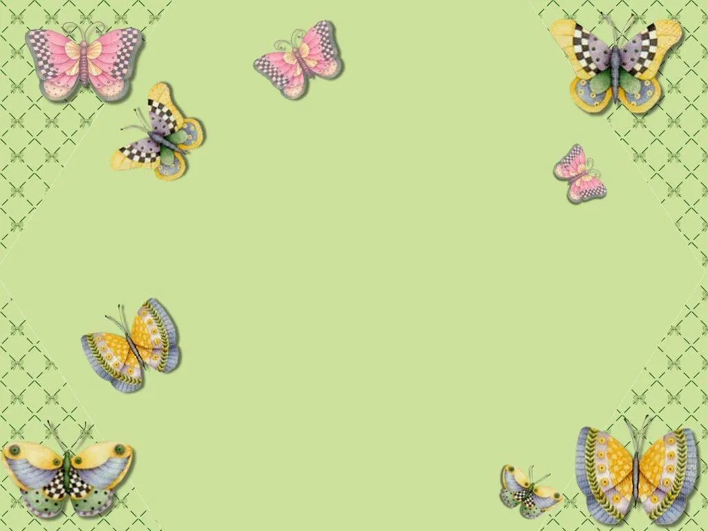 Bordes nuevos » mariposas