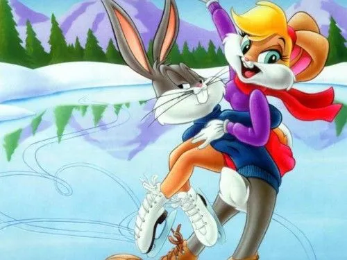 Imágenes de Bugs Bunny y Lola Bunny enamorados | Te Amo Web ...