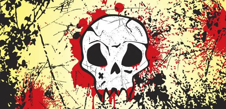 Calavera Sangrienta en Vectores Gratis | Vectores Gratis