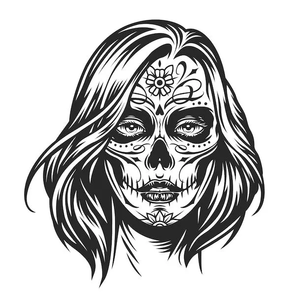 Imágenes de Calavera Mujer - Descarga gratuita en Freepik