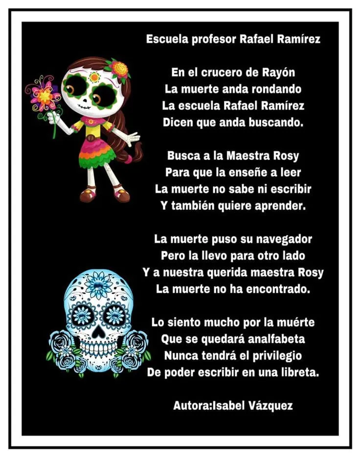 Imágenes de calaveras literarias mexicanas [+de 175 calaveritas] | Calaveras  literarias para maestros, Calaveras literarias, Calaveras literarias  mexicanas
