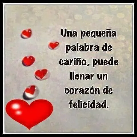 Imagenes de cariño con frases - Imagui