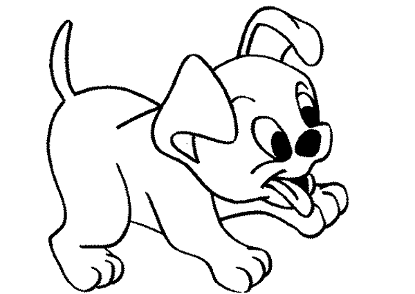 Dibujos para colorear de Perros, can, canino, Canis lupus ...