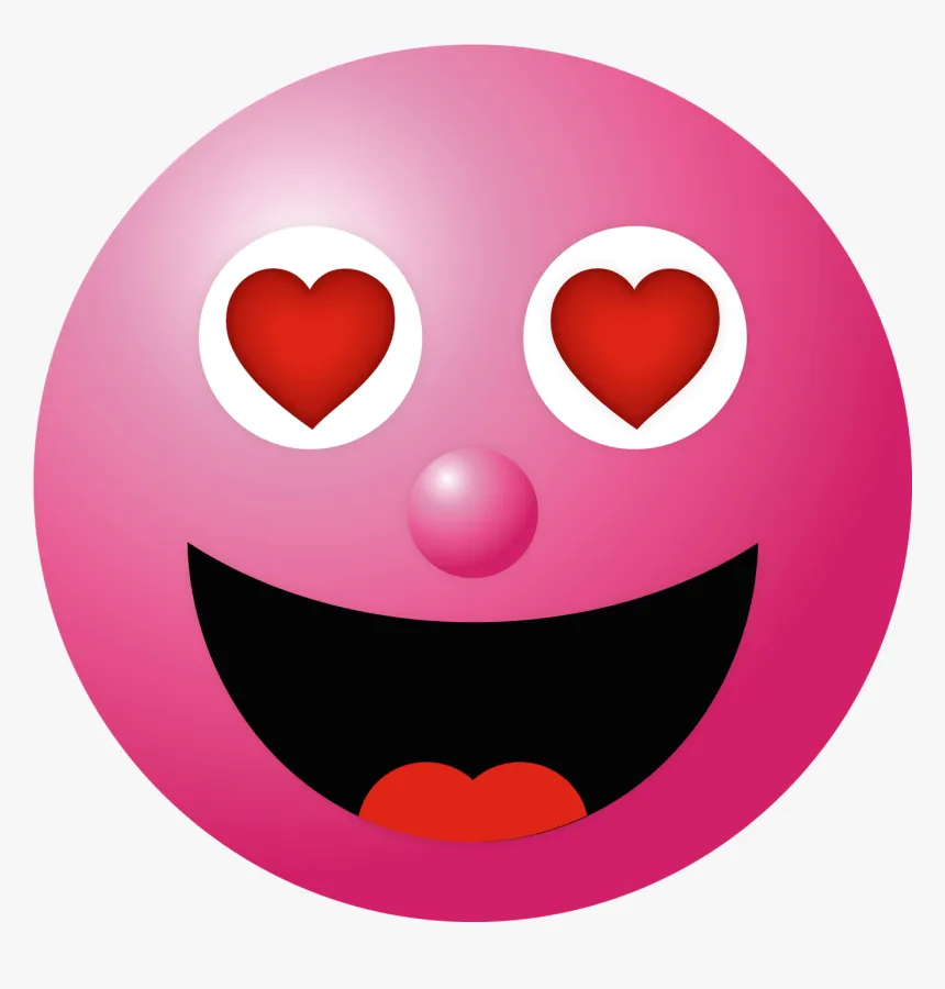 Imagenes De Caritas Felices Con Ojos De Corazon Para, HD Png Download ,  Transparent Png Image - PNGitem