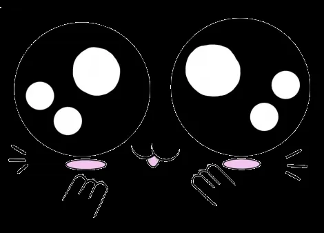 Caras kawaii para copiar - Imagui