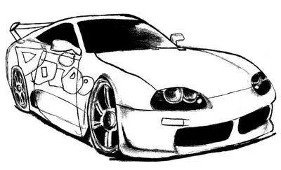 Imagenes de carro para pintar - Imagui Imagenes de carro para pintar - Imagui