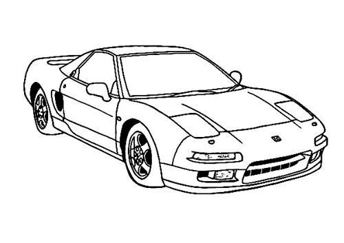 Imagenes de carros pRa colorear - Imagui