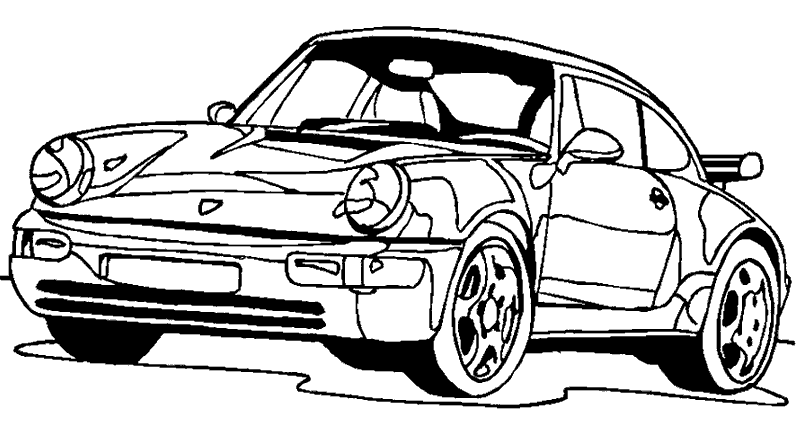 Dibujo de pintar de carros - Imagui