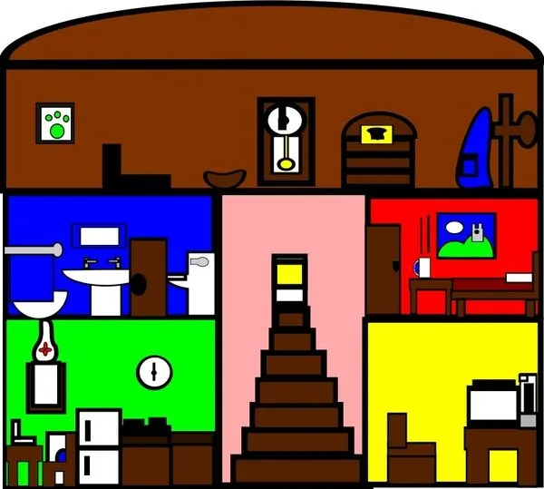 Dibujos animados casa Vector de imágenes prediseñadas - vectores ... Dibujos animados casa Vector de imágenes prediseñadas - vectores ...
