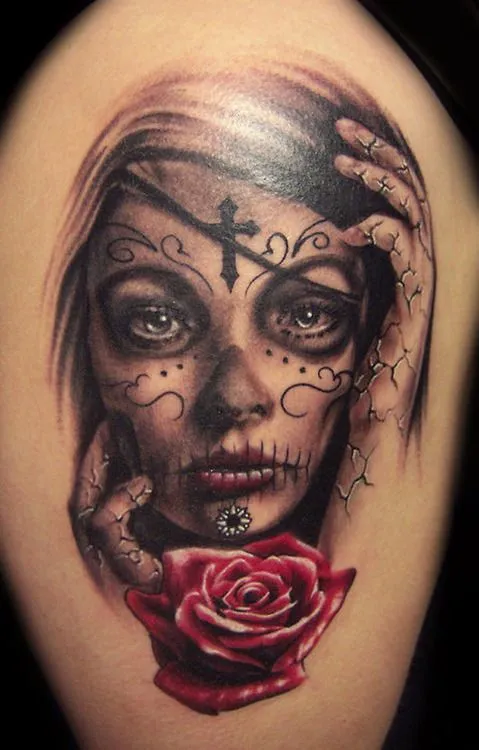 Imagenes de catrinas para tatuajes - Imagui Imagenes de catrinas para tatuajes - Imagui