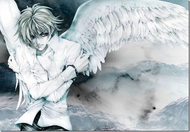 IMAGENES CELESTIALES: Fondos de Pantalla Ángeles Anime IMAGENES CELESTIALES: Fondos de Pantalla Ángeles Anime